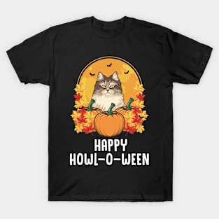 Cat Halloween Gift For Cat Lovers T-Shirt